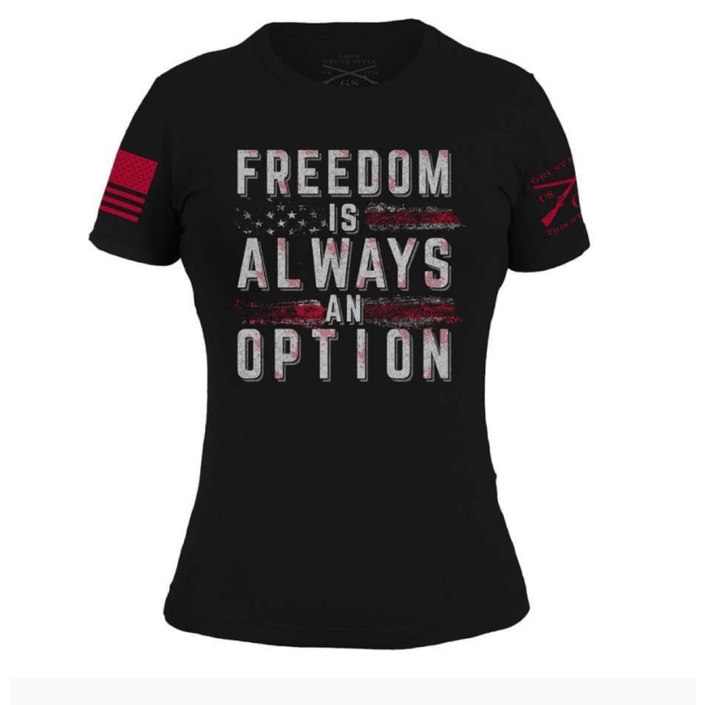 GRUNT STYLE | Always Freedom tee/t-shirt black